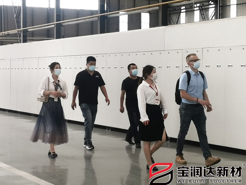 荷蘭客戶Ruben先生來訪寶潤達(dá)參觀考察